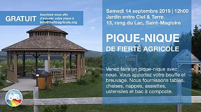 Publicité Pique-nique à Saint-Magloire en 2019